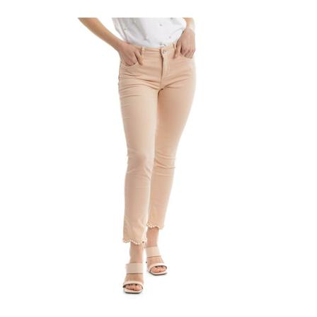 Liu Jo Slim-fit Broek , Beige , Dames , Maat: W27