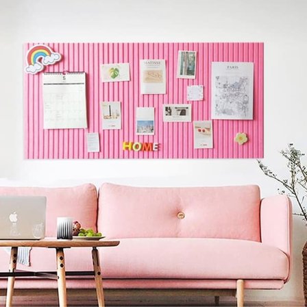 Selvklebende fototavle – dekorativ kork og veggpanel, oppslagstavle, akustikkpaneler for bilder og meldinger, for hjem og kontor