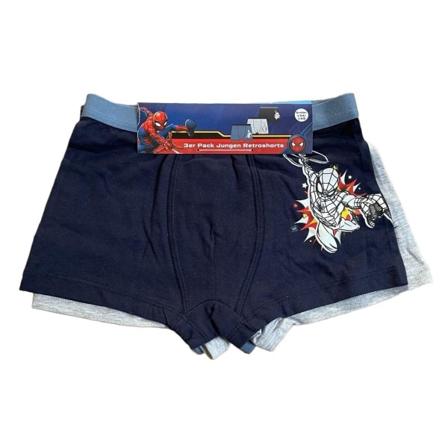 3-pack Boxerkalsonger Spider-man Multicolor 122/128