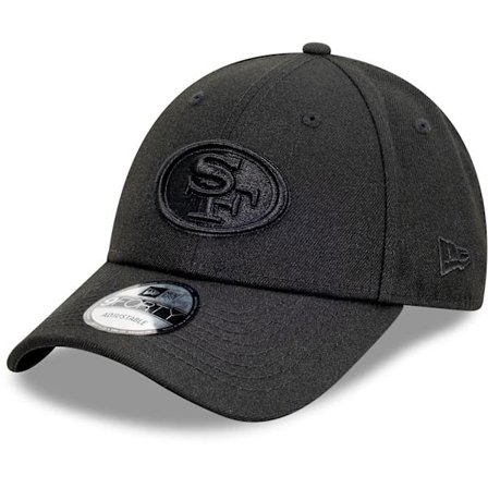 New Era 9Forty Snapback Cap - HELT SVART San Francisco 49ers