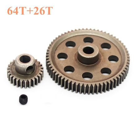 Diff Huvudväxel Motor Pinjong Gear 64t Och 26t 64t Och 26t
