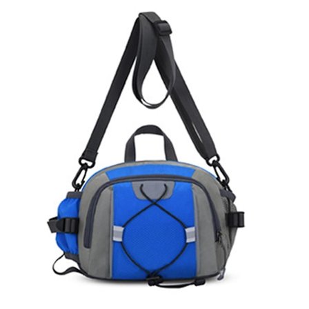 Suurikapasiteettinen monitoiminen juomapullovyölaukku vedenpitävä olkalaukku ulkoiluun