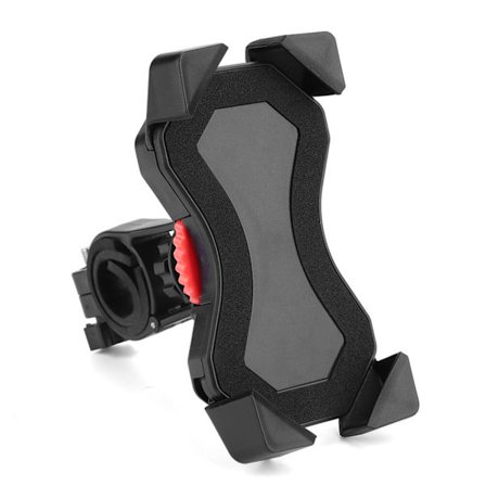 360 ̊ Rotation Universal Cykel Cykel Telefon Holder Motorcykel Styr Mount Holder Sort