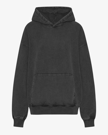Organic Oversized Hood - Faded Black