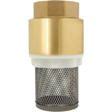 Fotventil med sil backventil med filter kompatibel sugslang hand