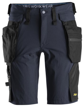 Snickers Workwear 6108 LiteWork Shorts marineblå/svart Marineblå/Svart, Klær