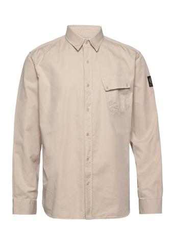 Pitch Shirt Paita Rento Casual Beige Belstaff