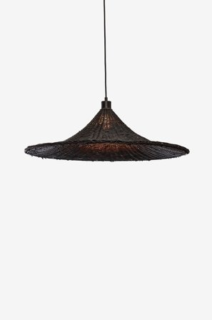 Good&Mojo - Riippuva kattovalaisin iso Borabora - Musta - Riippuvalaisimet - - Homeroom