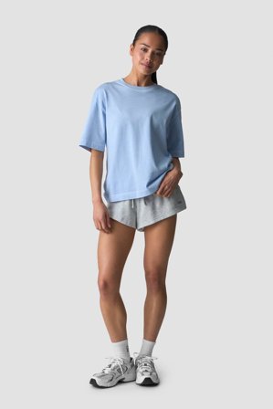 ICANIWILL - Everyday Relaxed T-Shirt Vintage Dye Stonewashed Arctic Blue - Damen - ICIW
