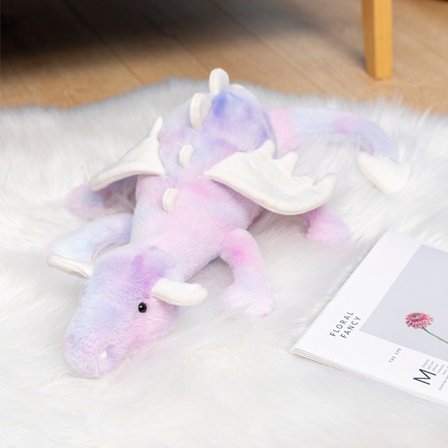 Jellycat Snödrake Pehmolelu, Suuri 50 cm - Myyttinen Pehmolelu - Klassinen Lastenlahja Värikäs Lohikäärme