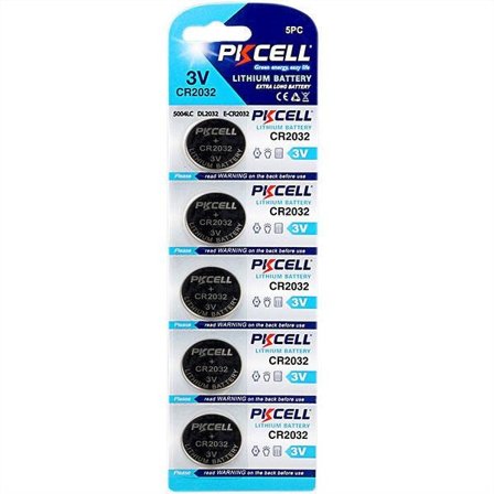 Batteri CR2032 20-pack PKcell (4x5pack)