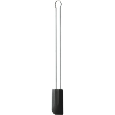 Rösle Slikkepott Smal 26 cm Svart Langt Skaft' - 'Stål, sort
