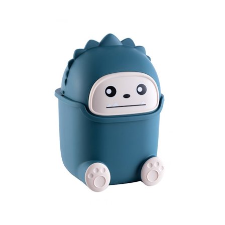 Mini-keittiön pöytäroskis, tummansininen, söpö pieni pöytäroskis, ZQKLA