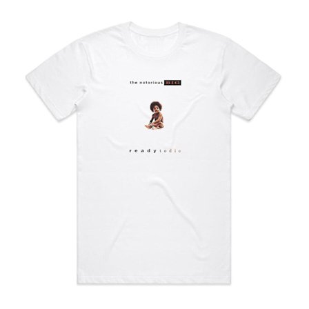 The Notorious Big Ready To Die T-shirt Vit
