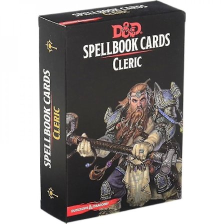Brettspill Prest Dungeons & Dragons Spellbook Card: Prest Brettspill