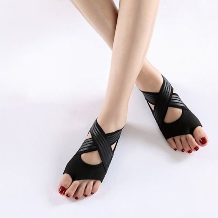 Yogaskor Damstrumpor SVART S(35-36) - high quality