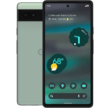 Google Pixel 6a Sage 128 GB Klass B (refurbished)