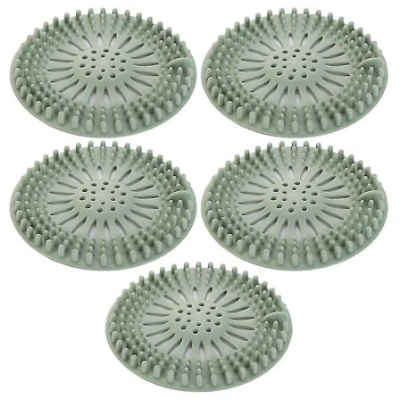 4st Badkar och Kök Silikon Hårplugg Handfat Sil green