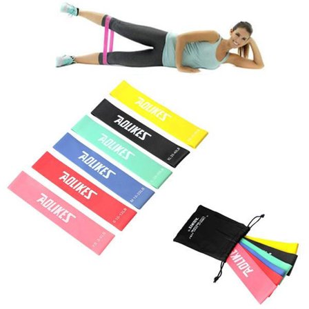 Motståndsband Miniband 6-pack Träning[D]