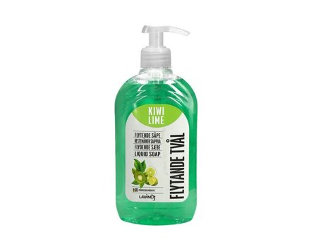 LAWINEX Tvål LAWINEX Kiwi och Lime 500ml - Lyreco - Städ och hygien - Tvål och hygien - Tvål - Flytande