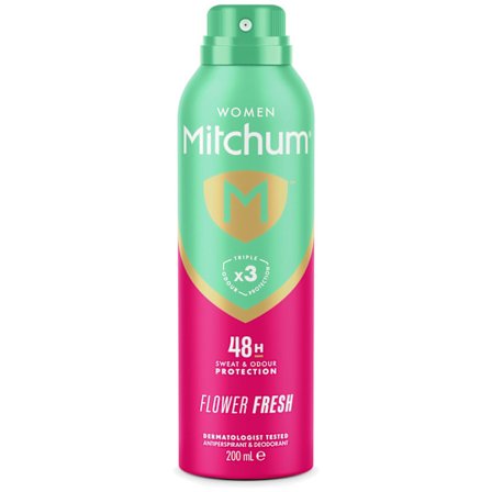 Mitchum Kvinnor Blomspray Antiperspirant För Kvinnor 200 Ml
