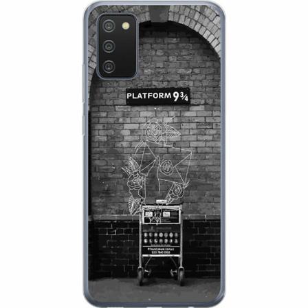 Samsung Galaxy A02s Genomskinligt Skal Harry Potter Hogwarts L