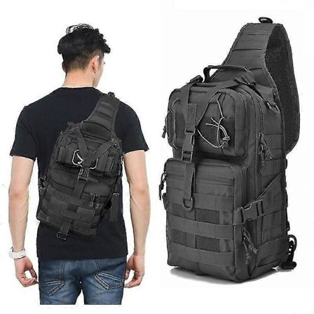 Militær Taktisk Assault Pack Sling Ryggsekk Vanntett Edc Ryggsekk Bag For Utendørs Vandring Camping Jakt Trekking Reiser