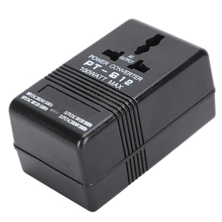 Spenningsomformer AC 100v-120v til 220v-240v Trinn opp/ned Strøm Adapter Transformer 100w db