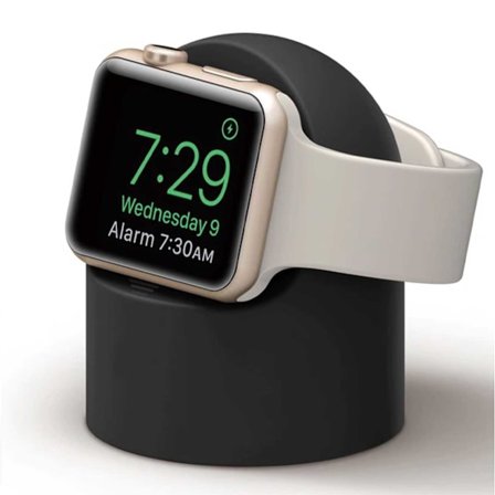 Apple Watch ladestativ svart