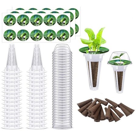 24PCS Seed Pods Kit för , Hydroponic Growing Kit Garden Seed Starter Kit Indoor Hydroponic Growing Supplies