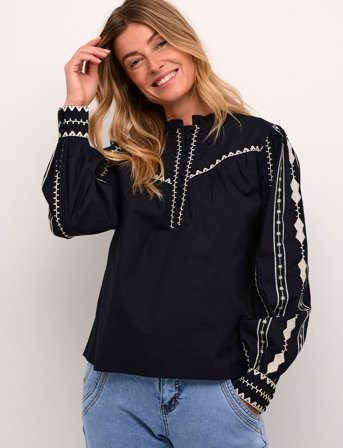 Cream Crgwen Shirt - Black - 36