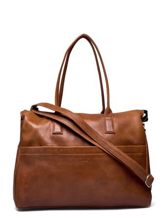 Anouk Brief 13" Skulderveske Veske Brun Still Nordic*Betinget Tilbud