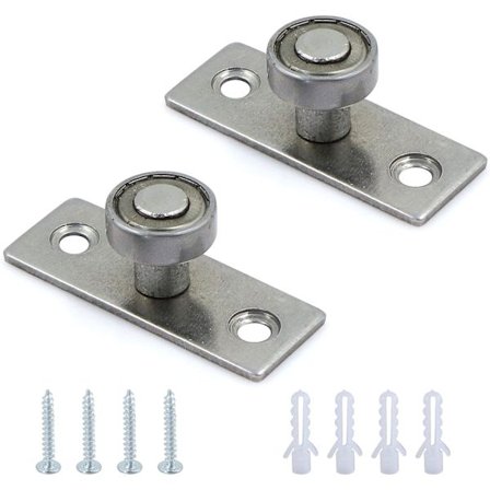 2-pack skjutdörrshårdvara i metall