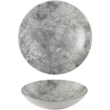 TALLRIK DJUP URBAN GRÅ