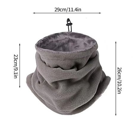 Utendørs Unisex Vinter Varm Strikket Hals Skjerf Fiske Sykling Taktisk Fottur Ansiktsdeksel Hals Gaiter Campingutstyr