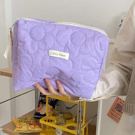 Kosmetiska väskor Fodral LILA BLOMMA LILA BLOMMA