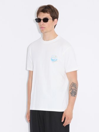 Holzweiler Tucker Print Tee - White - Men's - XS