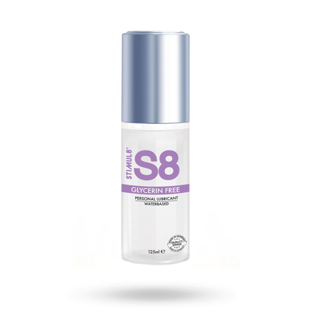 S8 Glycerin Free Lubricant 125 ml - Vuxen.dk: Glidecremer