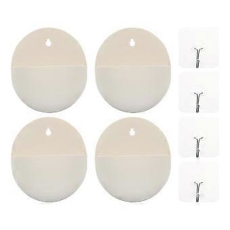 4 kpl Parvekekukkien ämpäreitä Puutarhanhoito Ruukut Ripustettavat kukkaruukut Koristeet