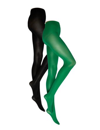 Tights 50Den 2 P Super Stretch Lingerie Pantyhose & Leggings Multi/mønstret Lindex*Betinget Tilbud