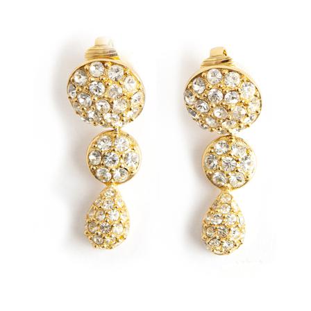 Dior Vintage, Pre-owned Jewellery Geel, Dames, Maat:ONE Size