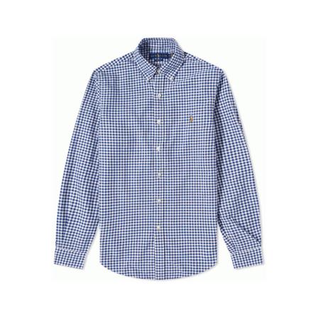 Polo Ralph Lauren Casual Shirts Blå, Herre Skjorter, Størrelse: M