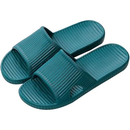 Unisex halkfria snabbtorkande duschtofflor hussandaler för inomhus- och utomhusbadrum trädgård pool