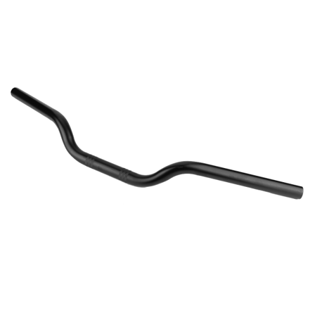 Motorsykkelstyre i stål 25 mm passer for Sportster XL 883 1200 (svart)