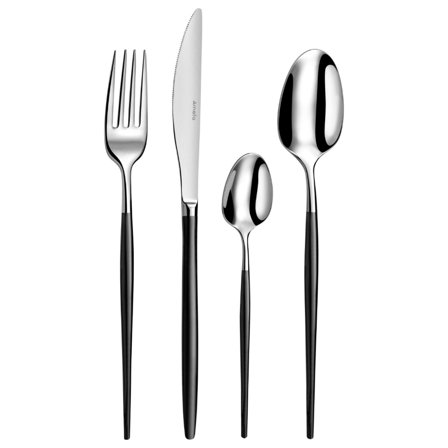 Amefa Soprano bestickset 16 delar, svart | Dukning & Servering > Bestick > Bestickset | Bagaren och Kocken