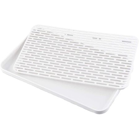 Diskställ, 30*17,5 cm, diskställmatta, droppbricka, T