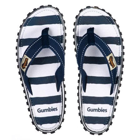 Gumbies Islander Flipflop Unisex sandals Blue 36