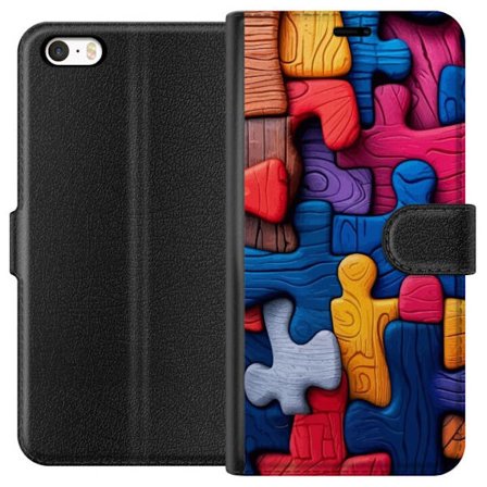 Yhteensopiva Lompakkokotelo Apple Apple iPhone 5 Leikkisä kuvitus Stitchin kanssa vaaleanpunaisissa omenoissa pehmeässä pastellidesignissa, jossa y