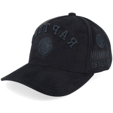 Mitchell & Ness - NBA Preto adjustable Boné - Toronto Raptors Nightshade Pro Hwc Black A-frame Adjustable @ Hatstore