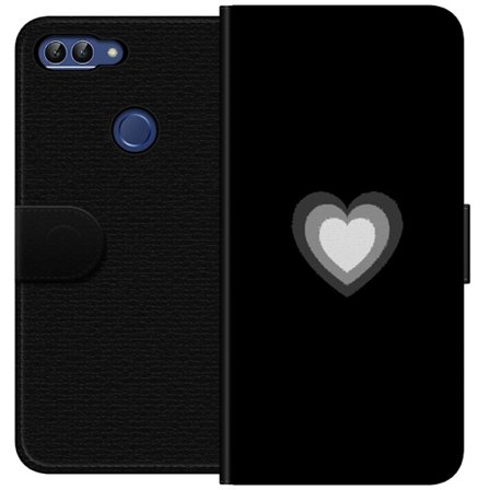 Kompatibel Tegnebogsetui til Huawei Huawei P smart Soft Glow Heart